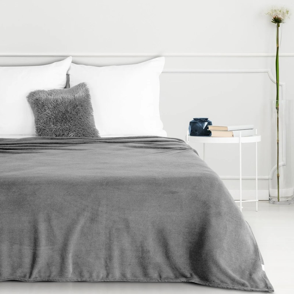 EUROFIRANY DEKA SIMPLE1 150X200 CM STRIEBORNÁ