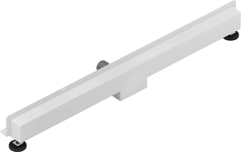 Mexen Flat Wall, sprchový žľab na stenu 2v1, 100 cm, biela, 1230100