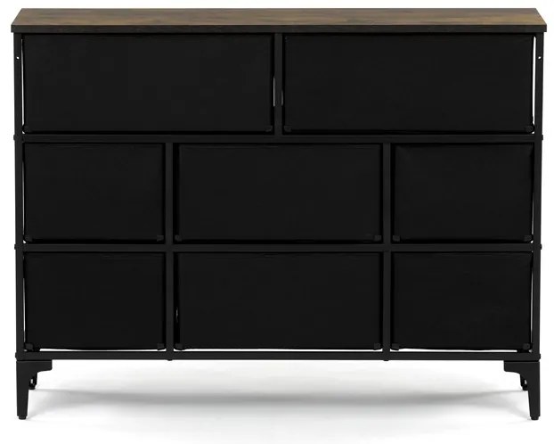 Autronic BONTEC Komoda 103x30x78cm, mdf, viacfarebná, AUK-W2104 BK Farba: Viacfarebná