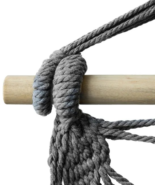 Závesné kreslo BAHIO sivé