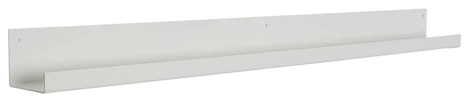 Svetlosivá kovová polica na obrázky 100 cm Care – Hübsch