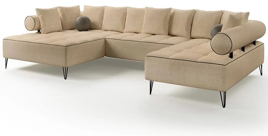 Rohová sedacia súprava Vivienne U ľavý Lambi 10