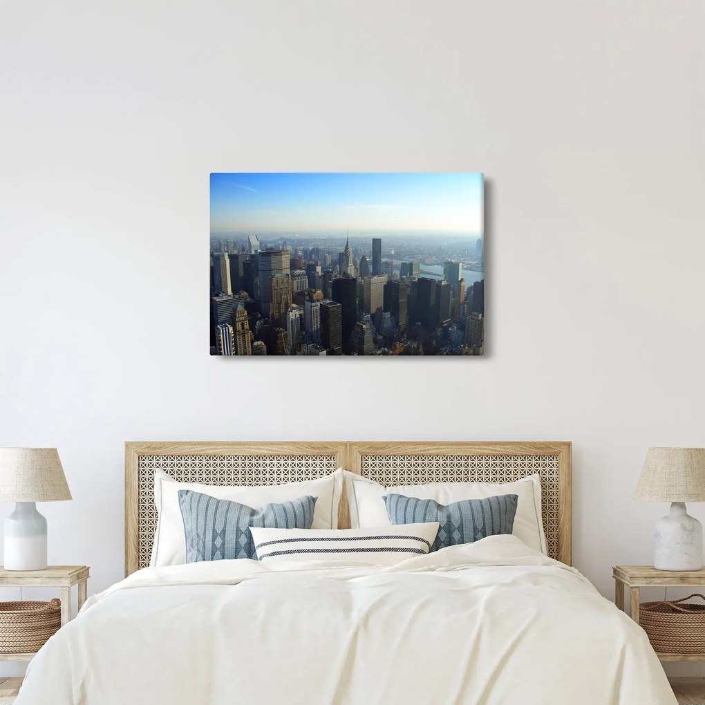 Obraz - Manhatten vo dne (90x60 cm)