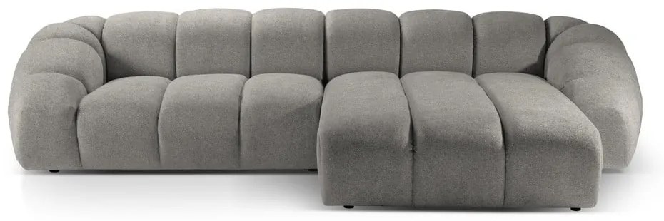 Svetlosivá rohová pohovka (pravý roh) Diana – Micadoni