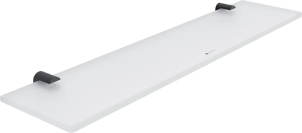 Nimco Polica bez ohrádky, 50 cm BORMO čierna - BRC 11091B-50-90