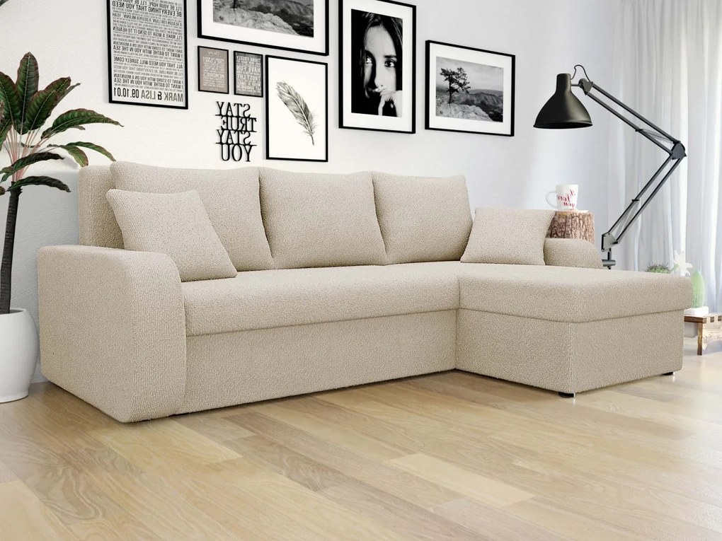 Rohová sedačka Burnet Lux, Dostupné poťahy: Sandu 224.02