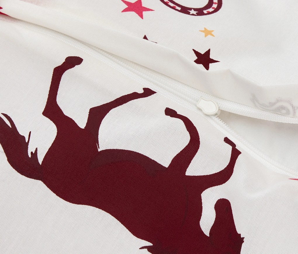 Detská posteľná bielizeň z renforcé, koníky, štandardná veľkosť