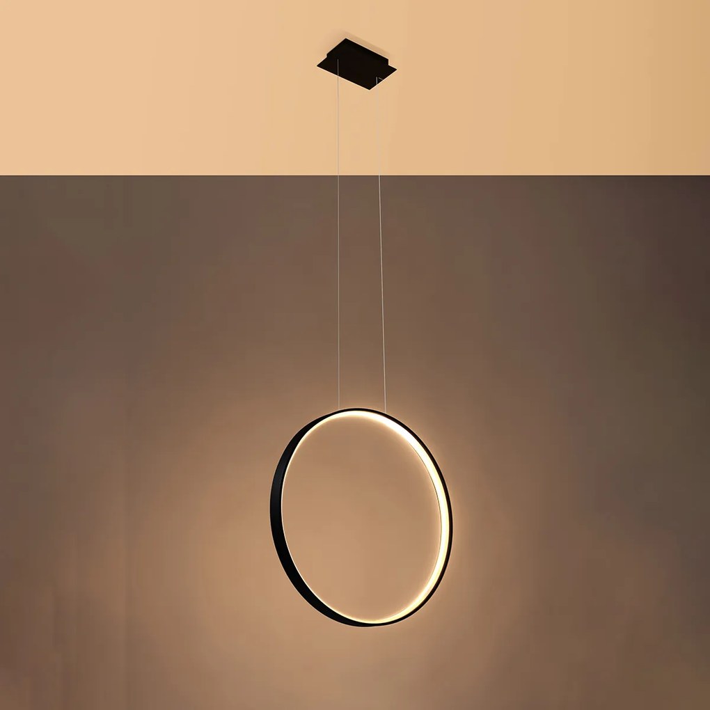 Závesné LED svietidlo Rio 55, 1x LED 30w, 3000k, w