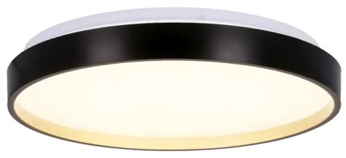 LED Stropné svietidlo FLORIDA LED/18W/230V čierna