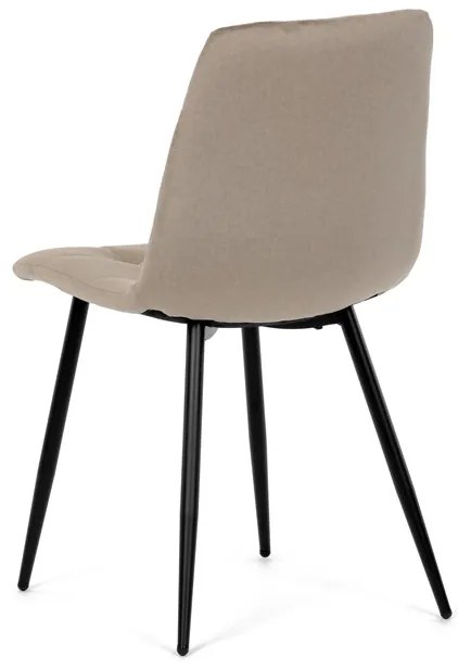Autronic BONTEC Jedálenská stolička, béžová, zamatová látka, DCL-X7015 CAP2 Farba: Béžová