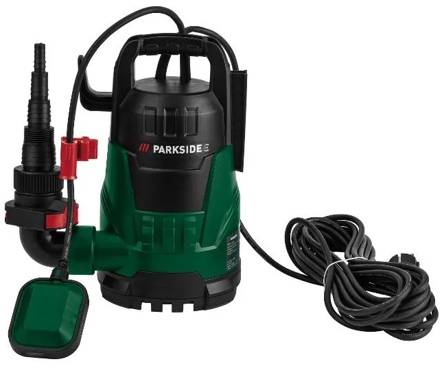 Parkside® Ponorné čerpadlo na čistú vodu Petpk 400 A1, 10 000 l/h (100388463)