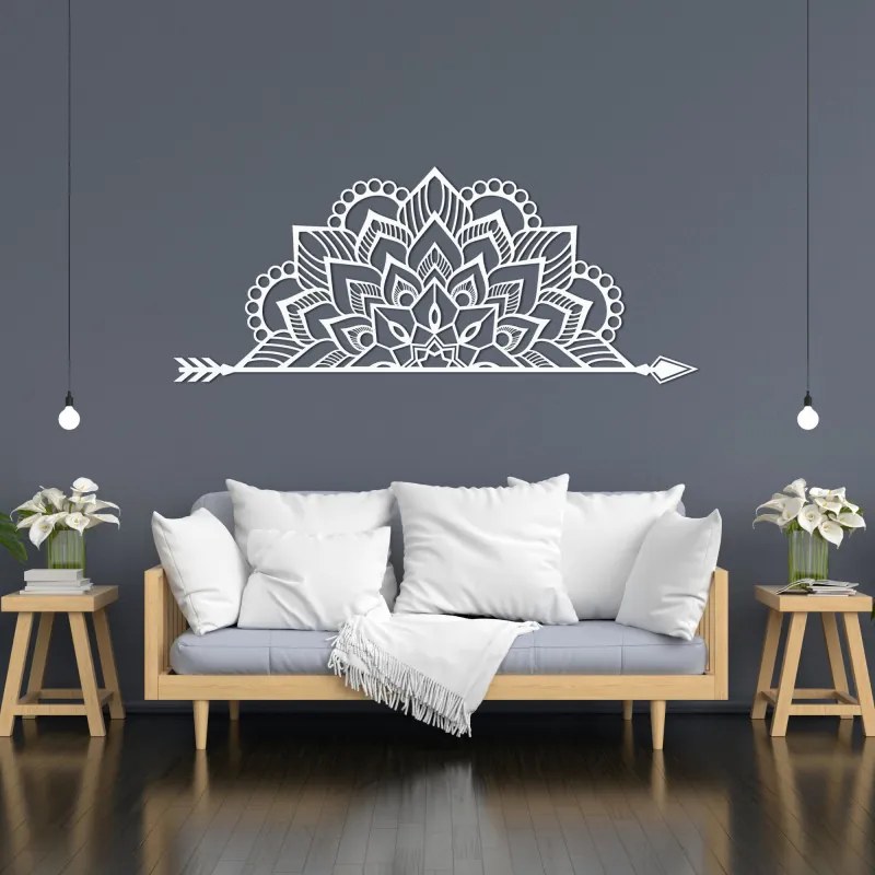 Drevená mandala na stenu – Elegantná dekorácia na strnu | SENTOP PR0492