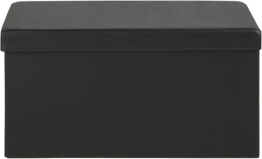 Sada 2 čiernych úložných bo×ov Actona Sada, 80 × 40 × 40 cm