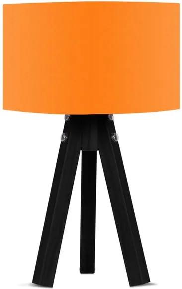 Stolová lampa s oranžovým tienidlom Kate Louise Blackie