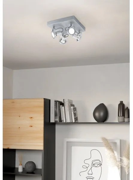 Eglo 94645 - LED Bodové svietidlo NOVORIO 4xGU10-LED/5W/230V