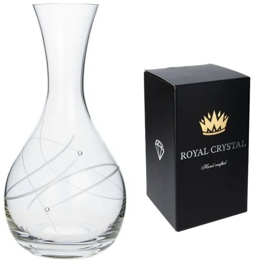 Celebration crystals Karafa na víno CRYSTALS MODERN 1,2 l