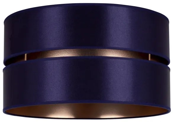 Duolla - Stropné svietidlo DUO 1xE27/15W/230V pr. 40 cm modrá/zlatá