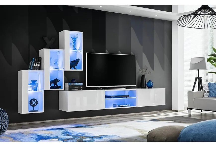 Obývacia Stena Switch Xxii  Biely