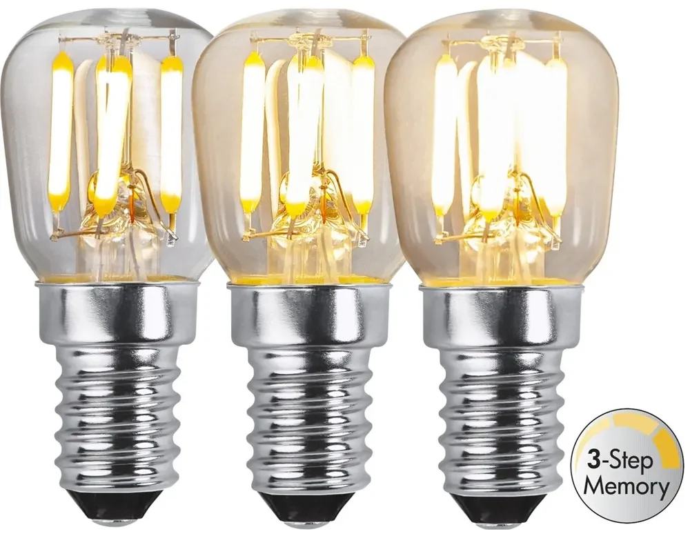 Star trading LED žiarovka E14 S26 3 stupne intenzity svietenia