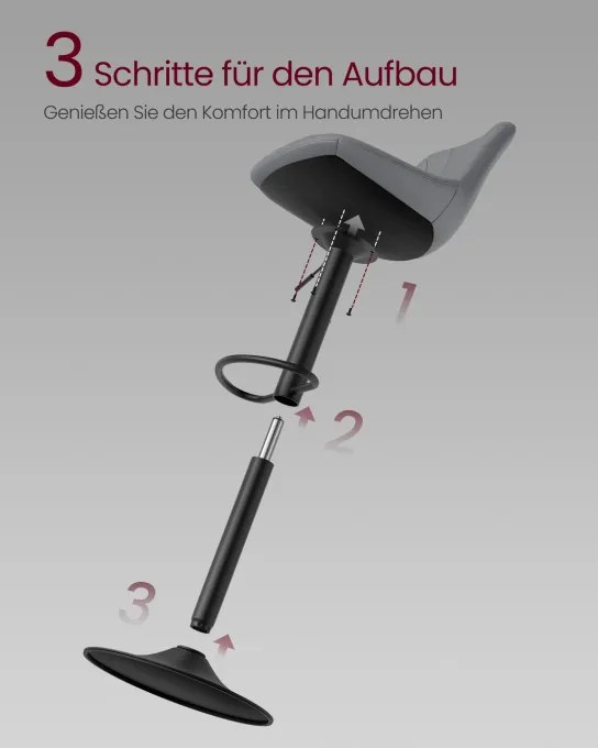 Set dvoch barových stoličiek LJB161GN01 (2ks)