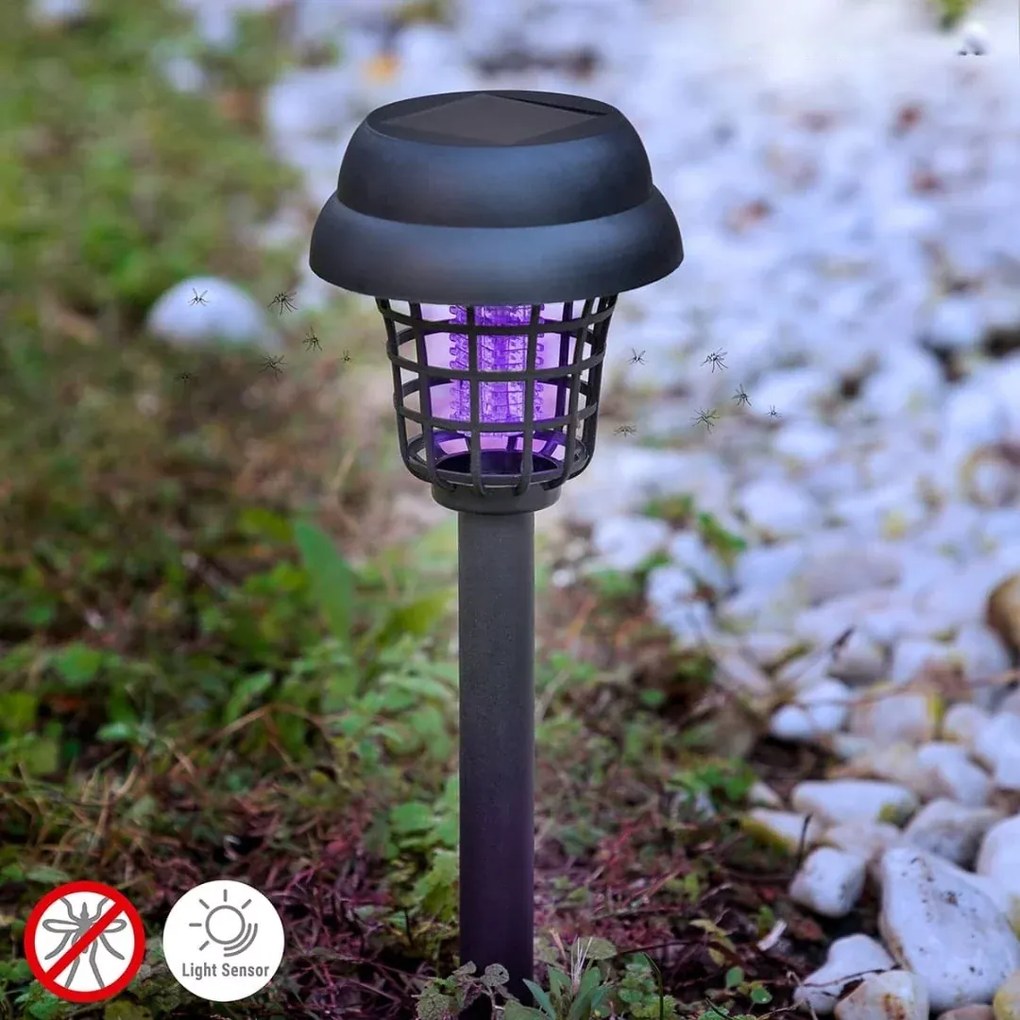 Solárna záhradná lampa proti komárom Garlam - InnovaGoods