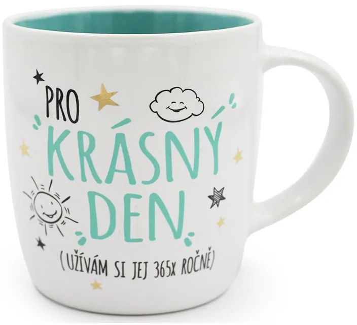 Nekupto Dárkový hrnek s věnováním - Pro krásný den