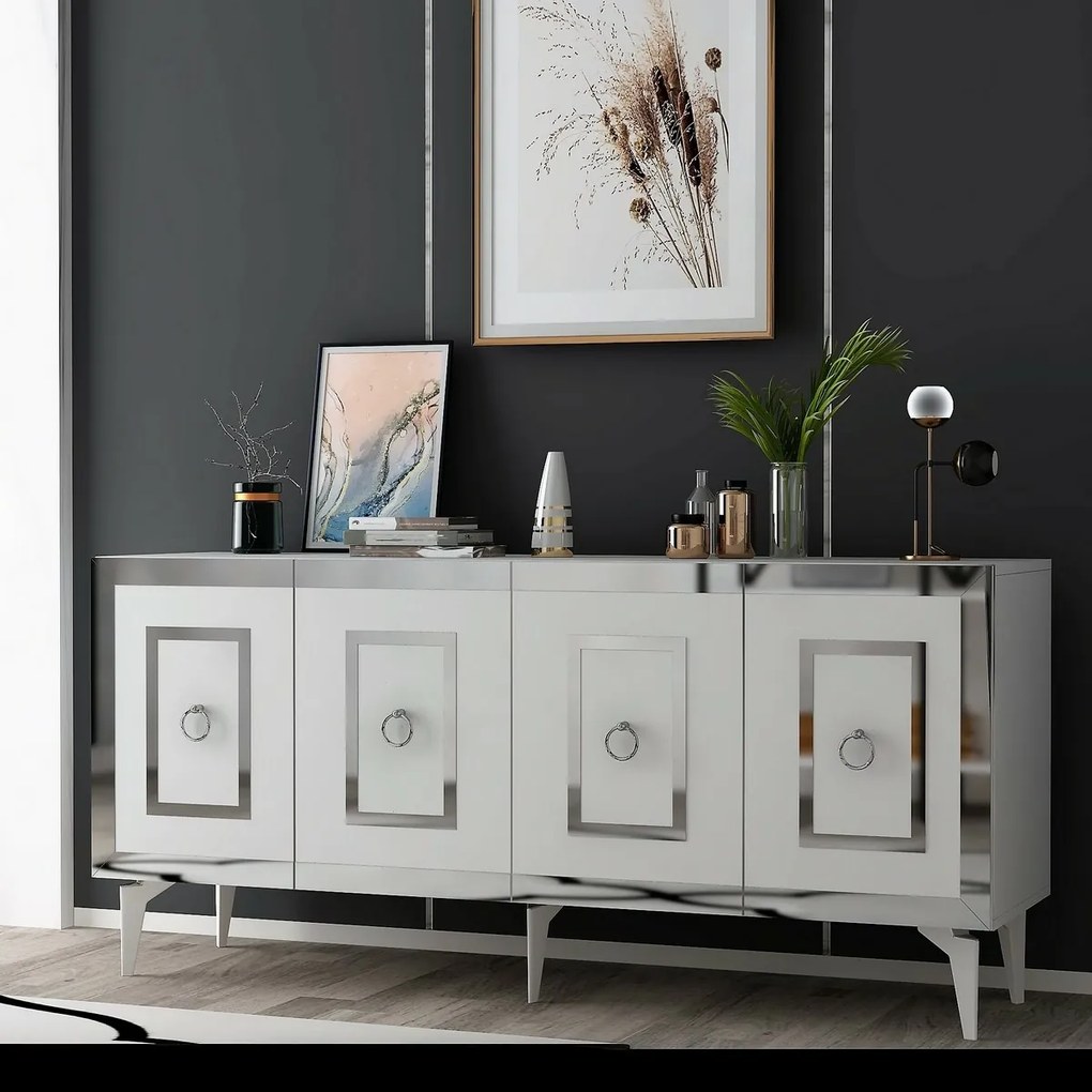 Skrinka Karya White and Silver