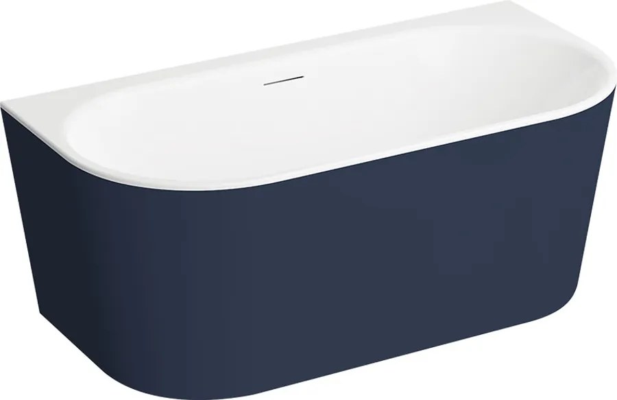 Polimat Akrylátová voľne stojaca vaňa k stene Sola 150x75 POLIMAT-Rozmery: 150x75, POLIMAT-Farba vane: Biela / biela mat