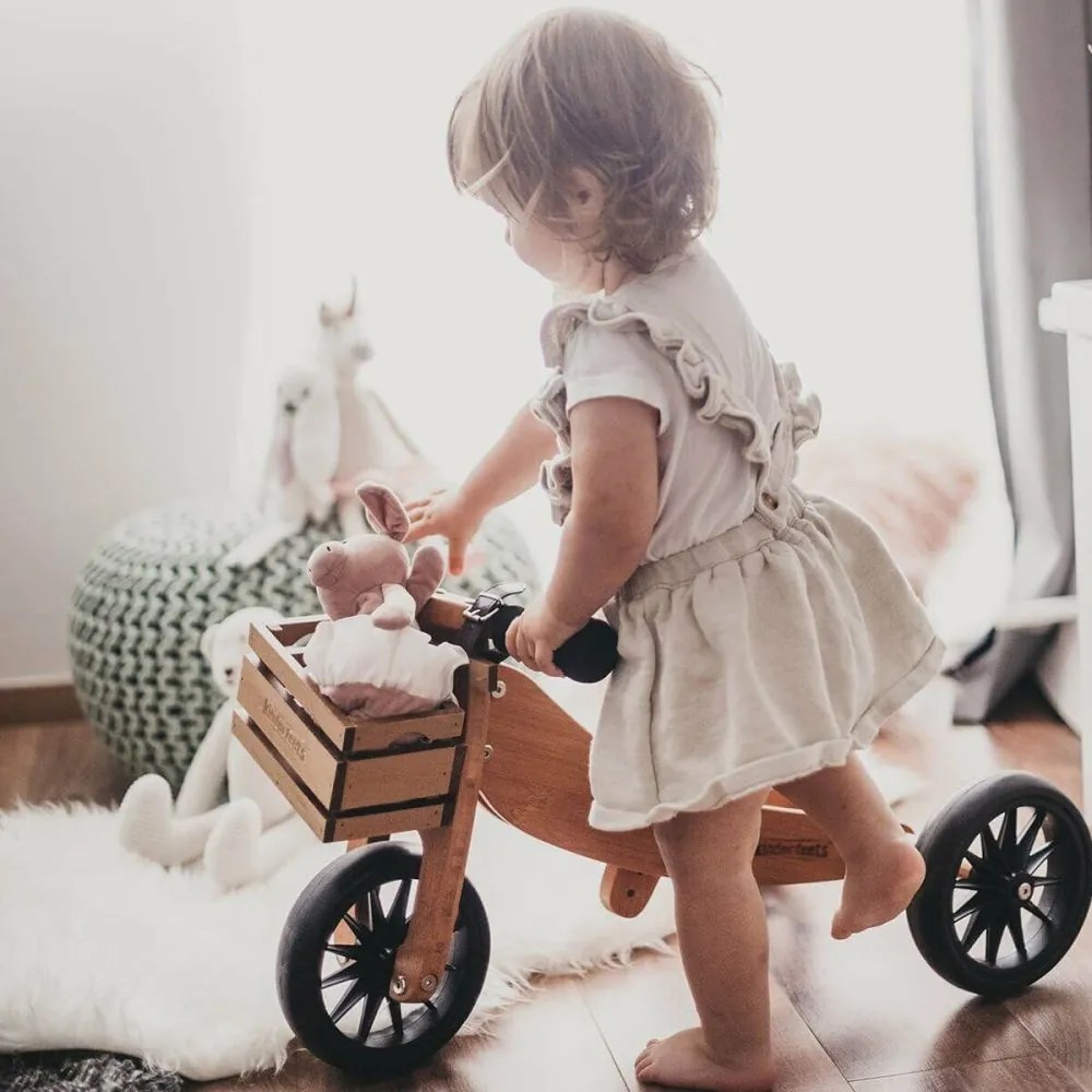 Drevené balančné odrážadlo Tiny Tot 2v1 drevená