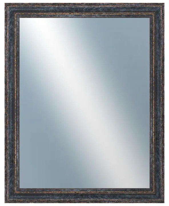 DANTIK - Zrkadlo v rámu, rozmer s rámom 40x50 cm z lišty LYON čierna (2705)