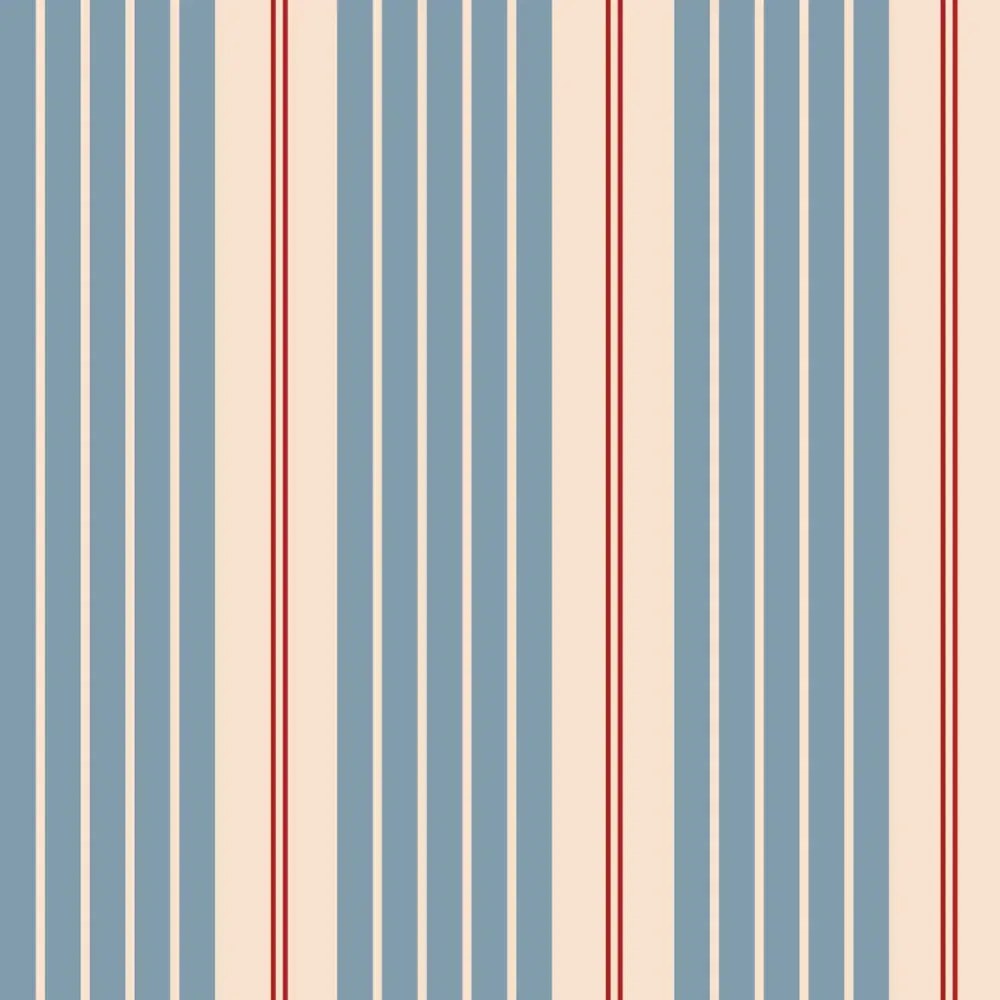 Tapeta modročervenej pruhy 280×50 cm