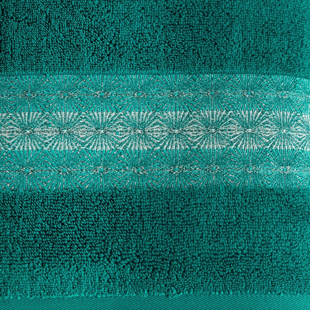 BAVLNENÝ UTERÁK MALIKA 50X90 CM TYRKYSOVÁ