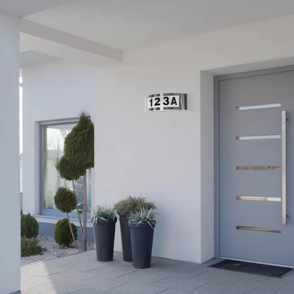 Domové číslo 1xE27/14W/230V IP54