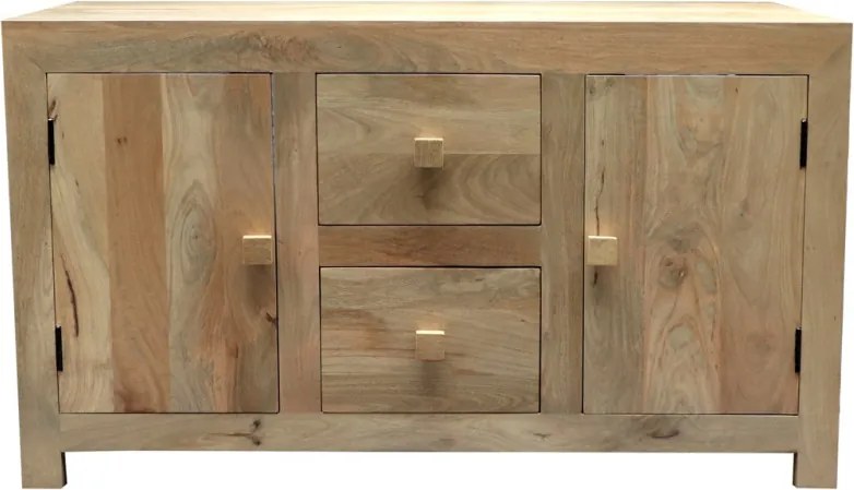 Skrinka pod umývadlo Hina 90x70x45 z mangového dreva Mango natural