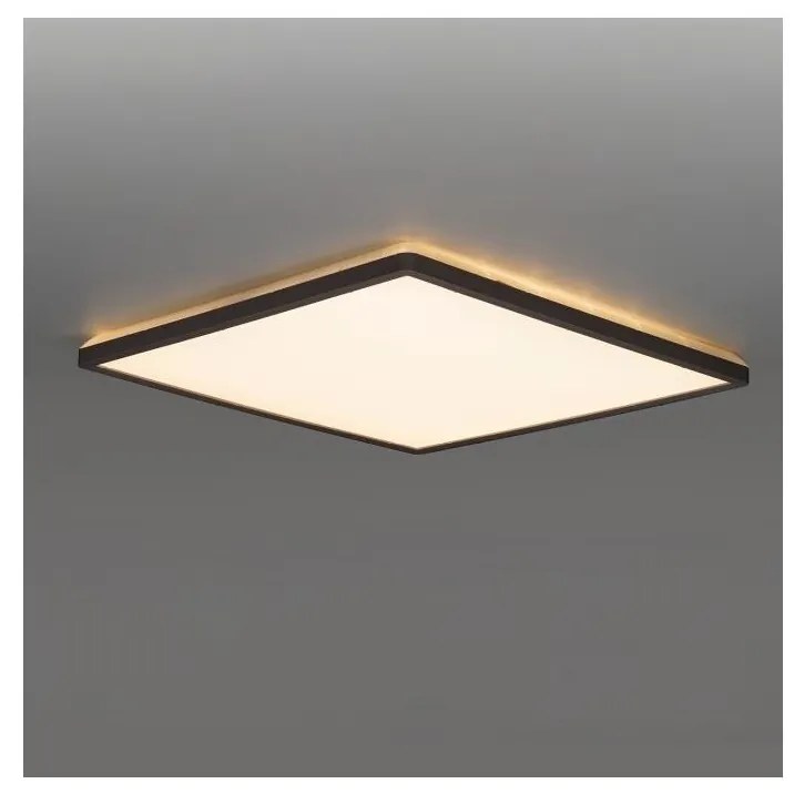 LED kúpeľňové svietidlo NIVERA LED/24W/230V IP54 30x30 cm čierne + DO