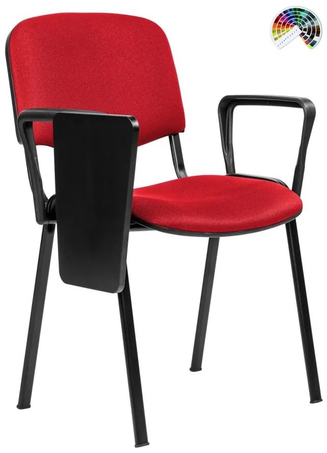 Konferenčná rokovacia stolička ISO čalúnenie SKAI koženka