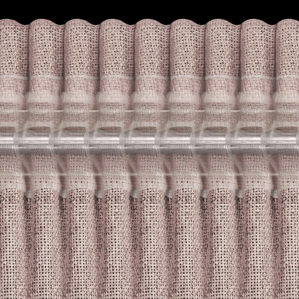 ZÁVES NA PÁSKE JULA2 140X270 CM PUDROVÁ