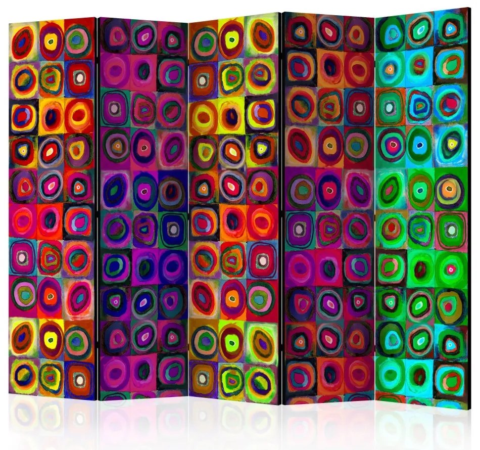 Artgeist Paraván - Colorful Abstract Art II [Room Dividers]