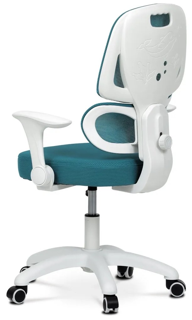 Autronic KA-K1063 BLUE Kancelárska stolička, modrá