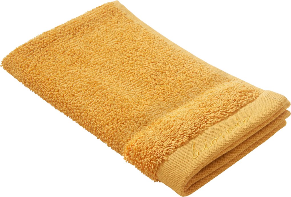 XXXLutz UTERÁK PRE HOSTÍ, 30/50 cm, tmavožltá Bio:Vio - Kúpeľňový textil - 004417004004