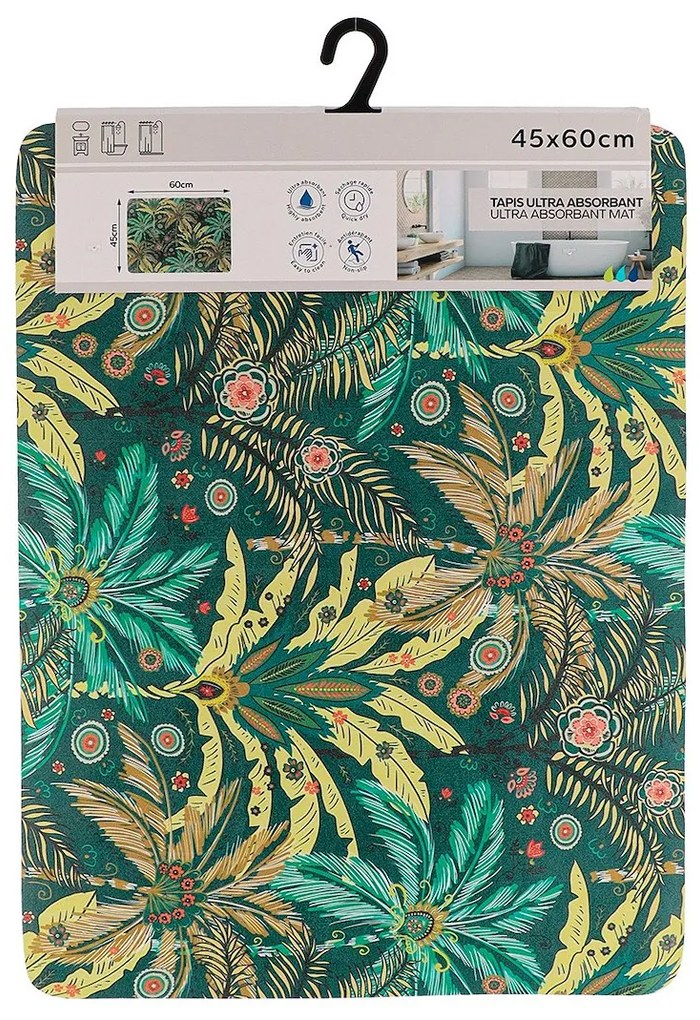 TENDANCE Predložka do kúpeľne Litos, 45x60 cm, viacfarebná