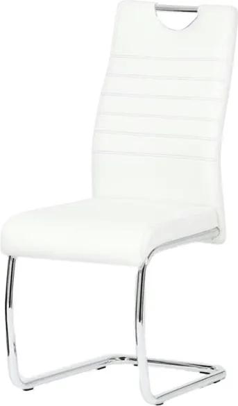 Sconto Jedálenská stolička BONNIE CAP biela
