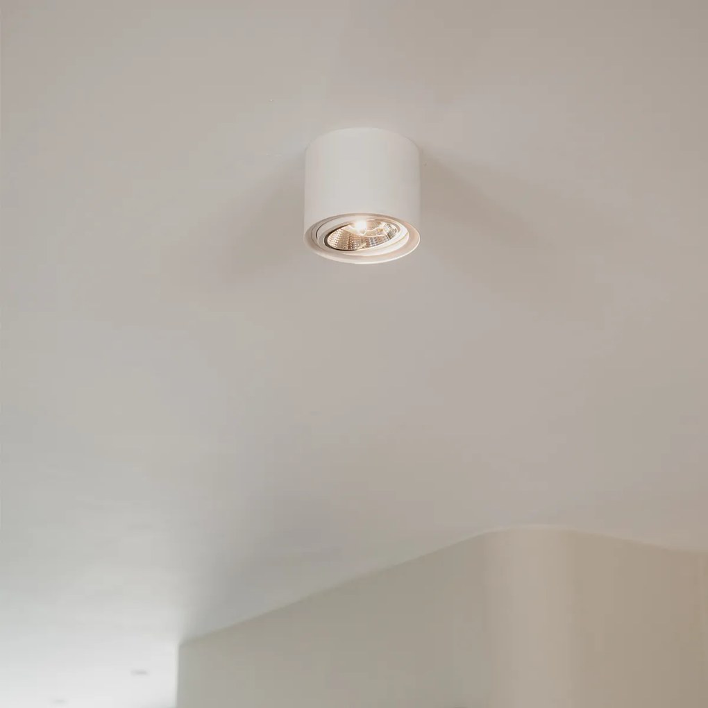 Inteligentný povrchový reflektor biely otočný a naklápací vrátane Wifi GU10 111mm - Impact