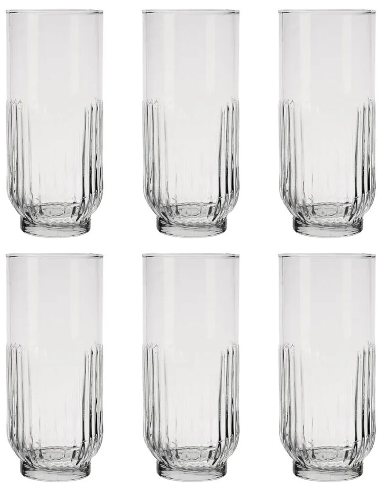 Poháre v súprave 6 ks 395 ml Tokyo – Orion