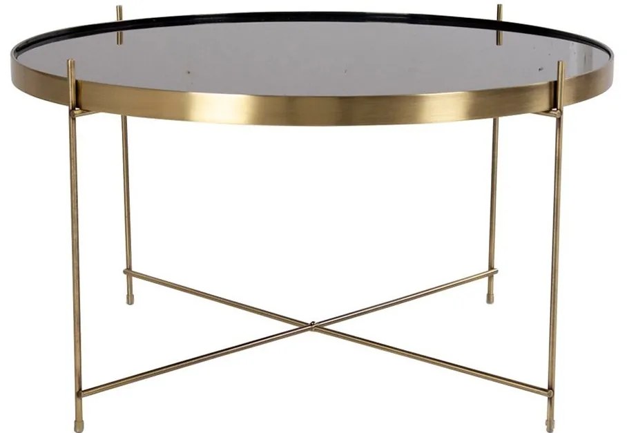 Medený Konferenčný stolík Venezia 70 × 70 × 40 cm HOUSE NORDIC