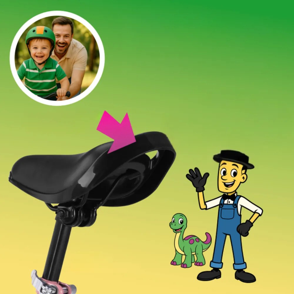 Rennmeister Detské odrážadlo QUIDO, od 3 rokov, ružová