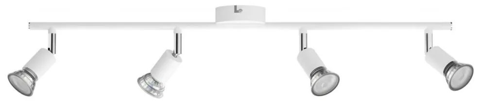 Philips - Bodové svietidlo LIMBALI 4xGU10/50W/230V biela