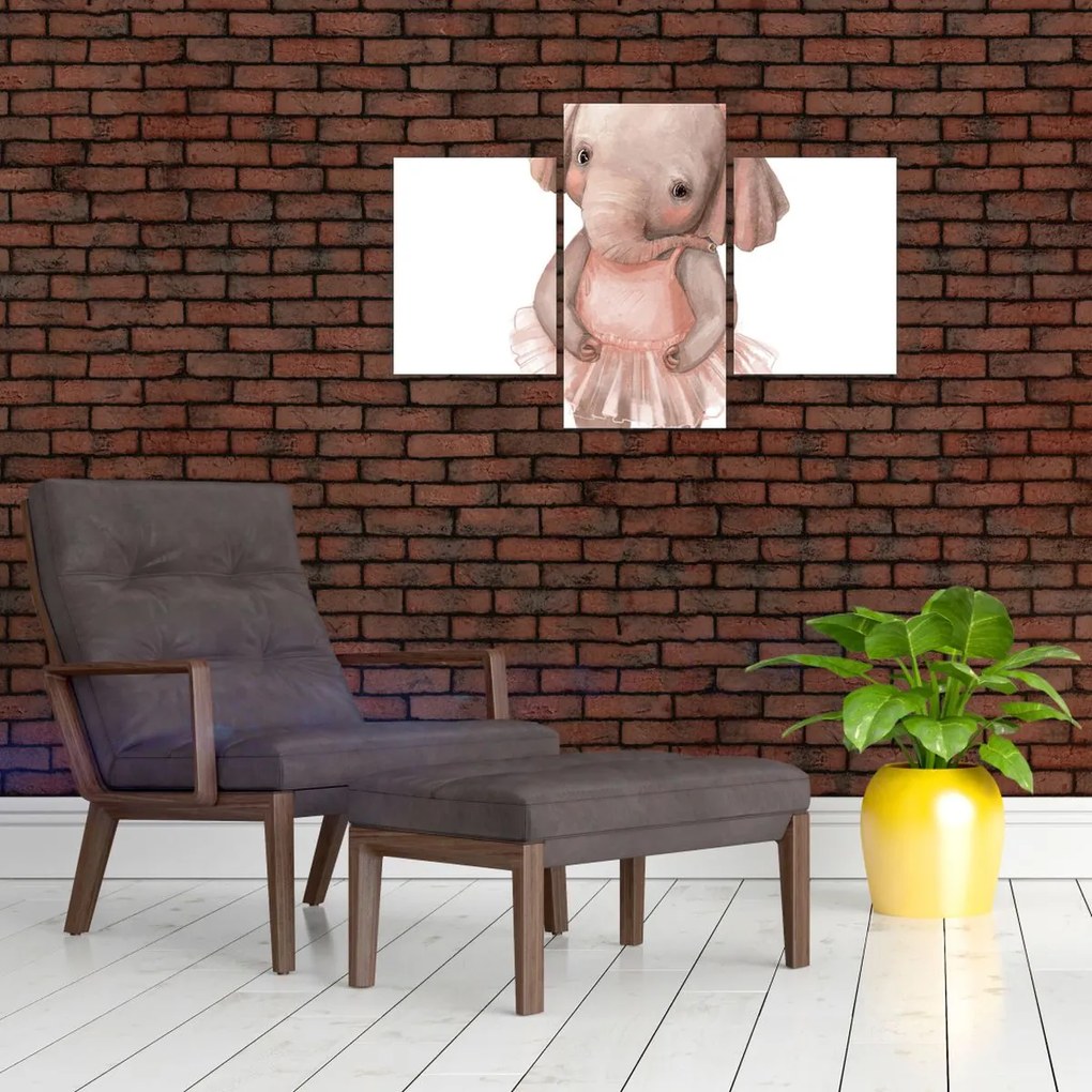 Obraz - Akvarelové zvieratko N⁰5 (90x60 cm)