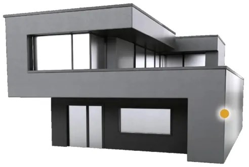 Steinel 068097 - LED Reflektor XLED PRO 240 LED/19,3W/230V IP44 čierna