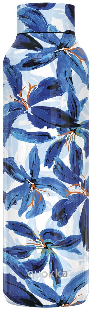 Nerezová termofľaša Solid Blue Hibiscus 630 ml